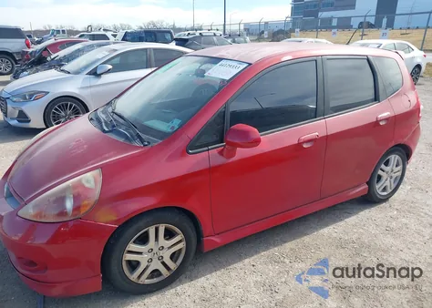 2008 Honda Fit Sport from USA, damaged, VIN JHMGD38638S070457